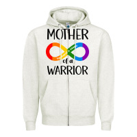 Mother Of Warrior Zipper Hoodie | Teevron