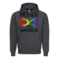 Smoke Mother Of Warrior Zipper Hoodie - CowhideDigitalArt