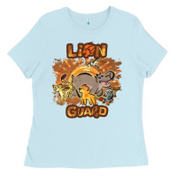 Baby Blue lion guard   cave painting Ladies Tee - lanVoArt