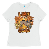 White lion guard   cave painting Ladies Tee - lanVoArt