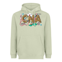 Matcha Western Certified Nursing Assistant Heavyweight Hoodie - LillyAllenDesigns