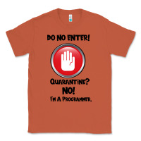 Copper I'm Not In Quarantine I'm A Programmer Classic Tee - Bettercallsaul