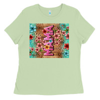 Matcha floral mama Ladies Tee - LillyAllenDesigns