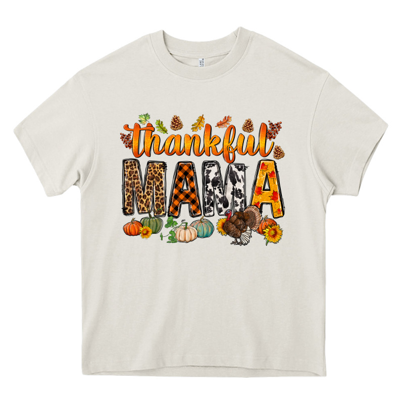 Thankful Mama Bbs Heavy Core Tee by BundleAndBundleShop | Teevron