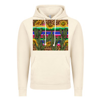 Vintage Arctic western desert with leopard and sunflowers tumbler tbs Vintage Hoodie - TumblerDesignByShophia