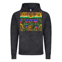Vintage Black western desert with leopard and sunflowers tumbler tbs Vintage Hoodie - TumblerDesignByShophia