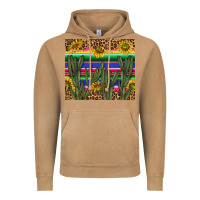 Vintage Camel western desert with leopard and sunflowers tumbler tbs Vintage Hoodie - TumblerDesignByShophia