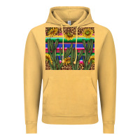 Vintage Mustard western desert with leopard and sunflowers tumbler tbs Vintage Hoodie - TumblerDesignByShophia
