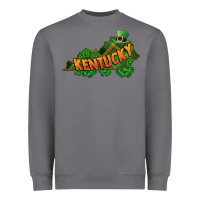 Storm Kentucky map St. Patrick's Day Heavyweight Sweatshirt - FaDigitalArtStudio