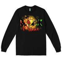 Black black prince Long Sleeve Tee - CowGirlArtShop