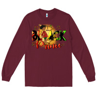Burgundy black prince Long Sleeve Tee - CowGirlArtShop