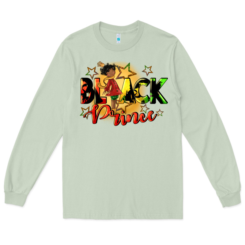 Black Prince Long Sleeve Tee by CowGirlArtShop | Teevron