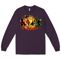 Plum black prince Long Sleeve Tee - CowGirlArtShop