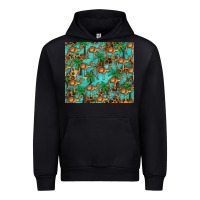 Black camel leopard Urban Hoodie - BarkalooDesign