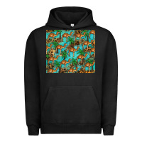 Pigment Black camel leopard Urban Hoodie - BarkalooDesign