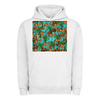 Pigment Lunar Rock camel leopard Urban Hoodie - BarkalooDesign
