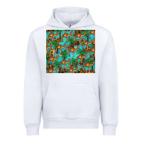 White camel leopard Urban Hoodie - BarkalooDesign