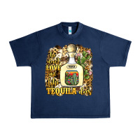 Navy he don't love me like tequila does Urban Heavy Tee - JahusDesignShop