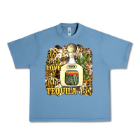 Pebble Blue he don't love me like tequila does Urban Heavy Tee - JahusDesignShop