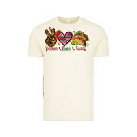 Peace Love Tacos Vintage Tee | Teevron