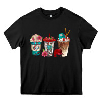 Black western baseball coffee cups bbs Heavy Core Tee - BundleAndBundleShop