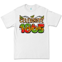 White celebrate 1865 juneteenth Premium Tee - LillyAllenDesigns