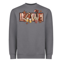 Storm football love Heavyweight Sweatshirt - FaDigitalArtStudio