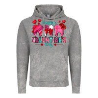 Cloud Rock Happy Valentine's Day with teeth Valentine's Day Vintage Hoodie - HowdyJamesFarm