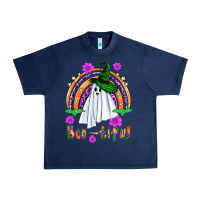 Navy Boo-tiful ghost Urban Heavy Tee - NancyCooperArtShop