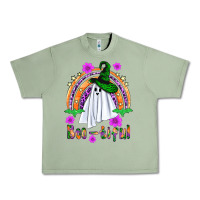Oil Green Boo-tiful ghost Urban Heavy Tee - NancyCooperArtShop