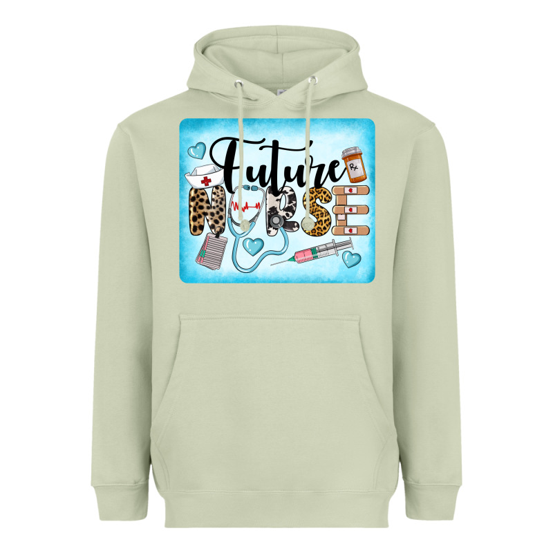 Western Future Nurse Heavyweight Hoodie by LillyAllenDesigns | Teevron