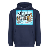 Navy Western Future Nurse Heavyweight Hoodie - LillyAllenDesigns