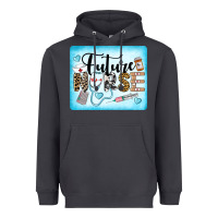 Smoke Western Future Nurse Heavyweight Hoodie - LillyAllenDesigns