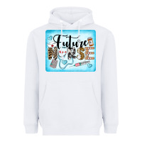 White Western Future Nurse Heavyweight Hoodie - LillyAllenDesigns