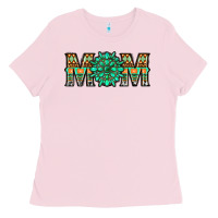 Bubblegum Pink gemstone aztec mom Ladies Tee - LillyAllenDesigns