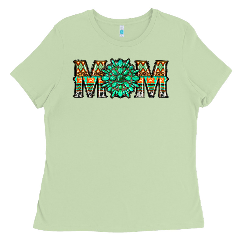 Gemstone Aztec Mom Ladies Tee by LillyAllenDesigns | Teevron
