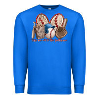 True Royal take me out to the ballgame Premium Sweatshirt - RacoonDesign