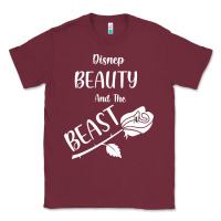 Burgundy Wrt Beauty And The Beast Classic Tee - Bettercallsaul