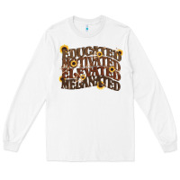 White educated motivated elevated melanated juneteenth Long Sleeve Tee - CowGirlArtShop