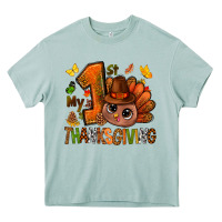 Arona my first thanksgiving with turkey bbs Heavy Core Tee - BundleAndBundleShop