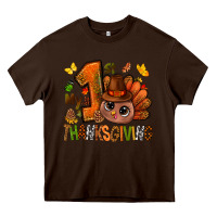 Chocolate Brown my first thanksgiving with turkey bbs Heavy Core Tee - BundleAndBundleShop