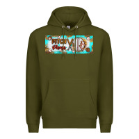 Army Green pitch please Premium Hoodie - BundleAndBundleShop