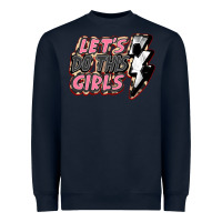 Navy let's do this girls soccer Heavyweight Sweatshirt - FaDigitalArtStudio