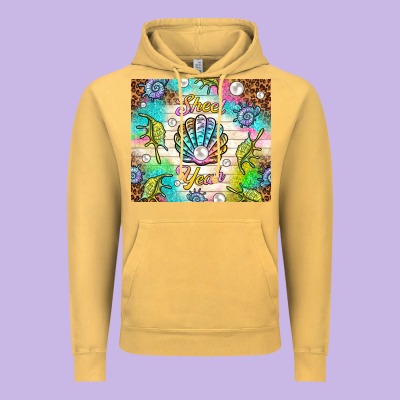 Shell Yeah Vintage Hoodie Designed By Tumblerdesignbyshophia