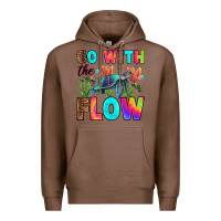 Chestnut go with the flow Premium Hoodie - RanaPortraitStore