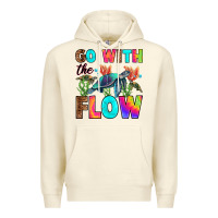 Sandshell go with the flow Premium Hoodie - RanaPortraitStore
