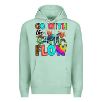 Seafoam go with the flow Premium Hoodie - RanaPortraitStore