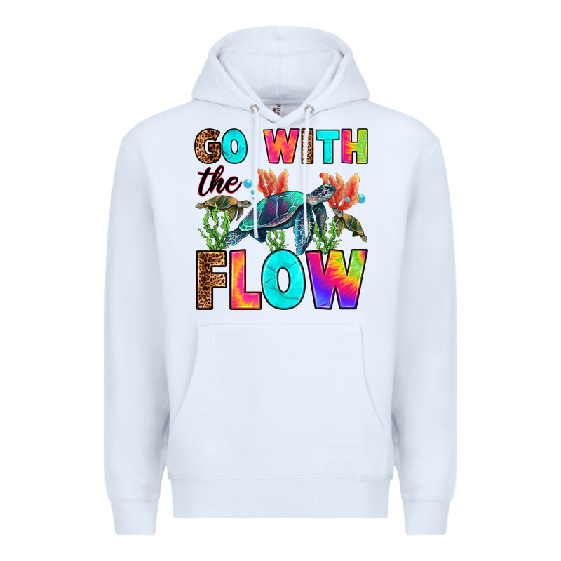 Go With The Flow Premium Hoodie by RanaPortraitStore | Teevron