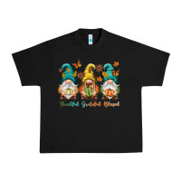 Black Thankful grateful blessed Urban Heavy Tee - NancyCooperArtShop