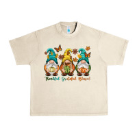 Sandshell Thankful grateful blessed Urban Heavy Tee - NancyCooperArtShop